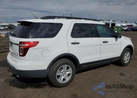2013 Ford Explorer from USA, damaged, VIN 1FM5K7B81DGC59035